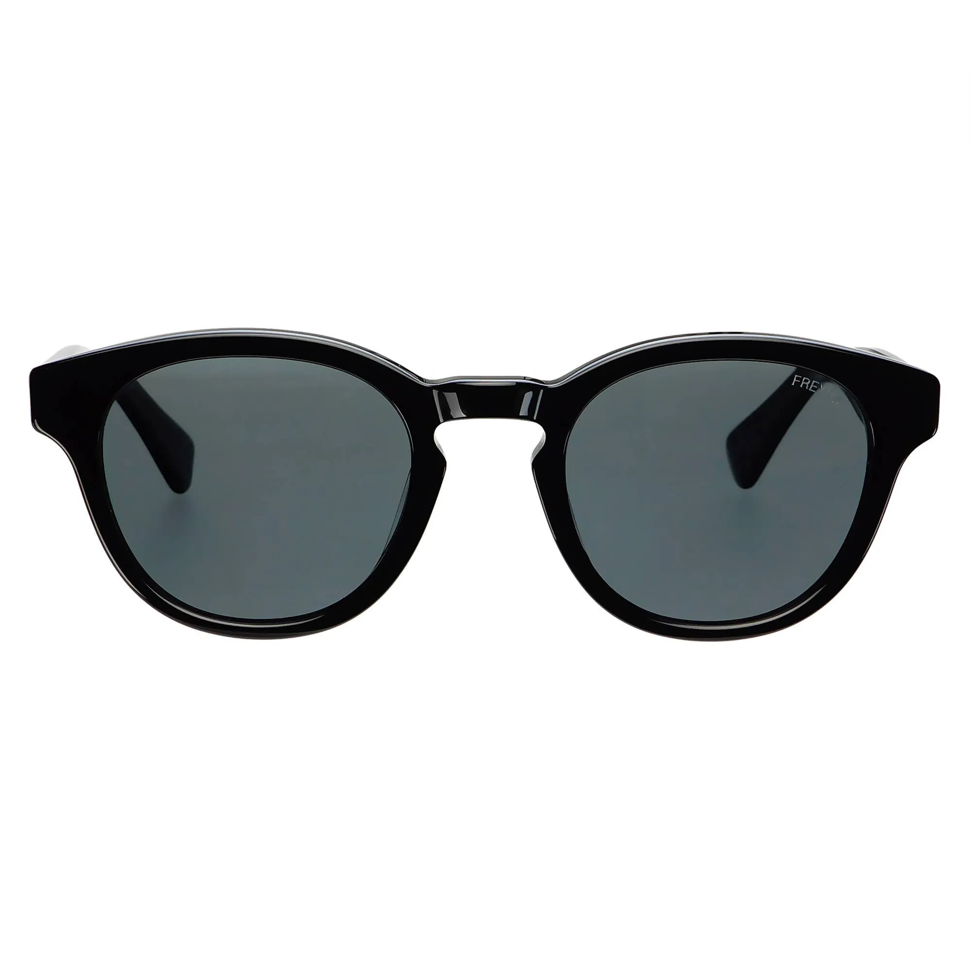 Clark Mens & Womens Polarized Black Acetate Sunglasses-FREYRS Eyewear