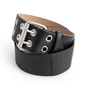 Contour Black Eyelet Belt