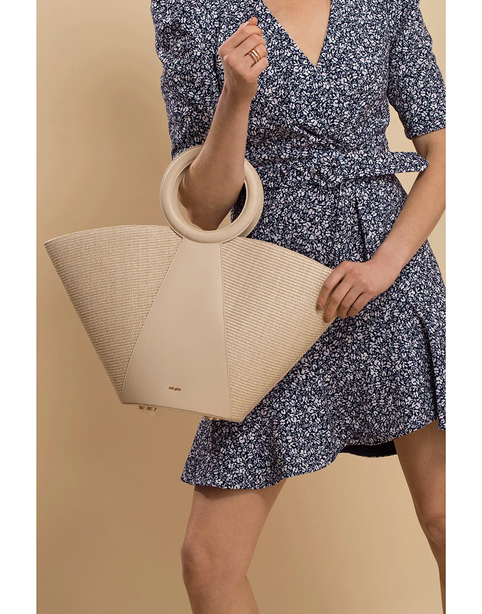 Cream Roksana Tote