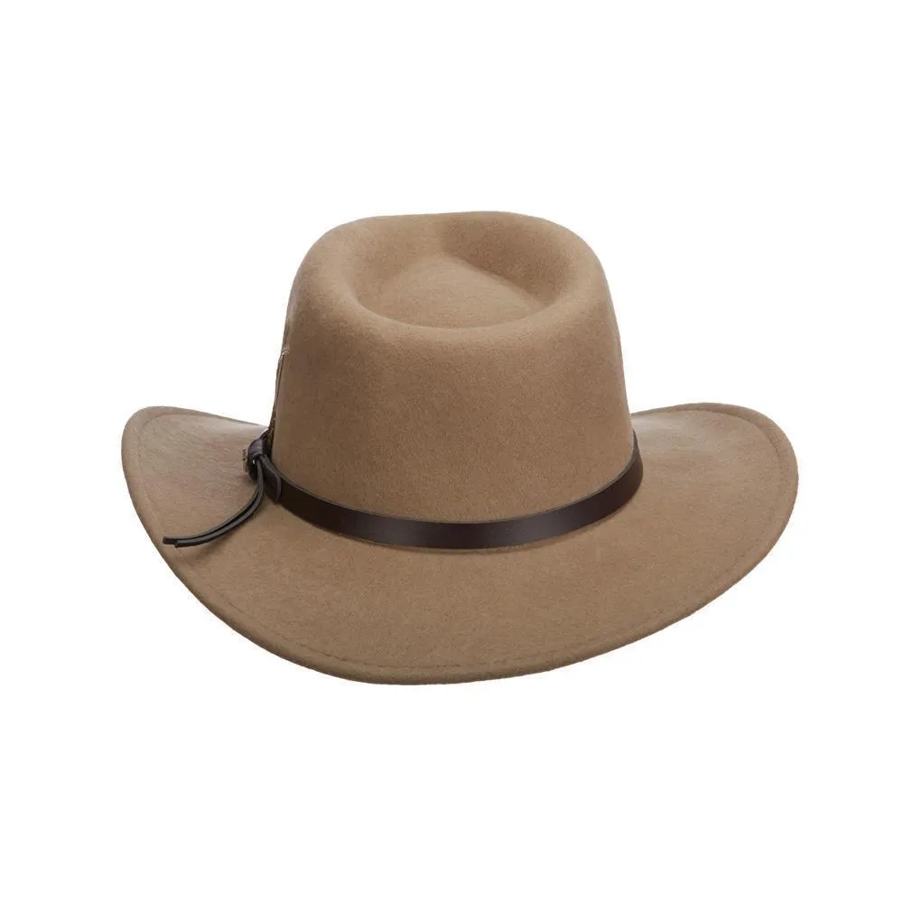 Dakota Wool Outback Hat | Putty