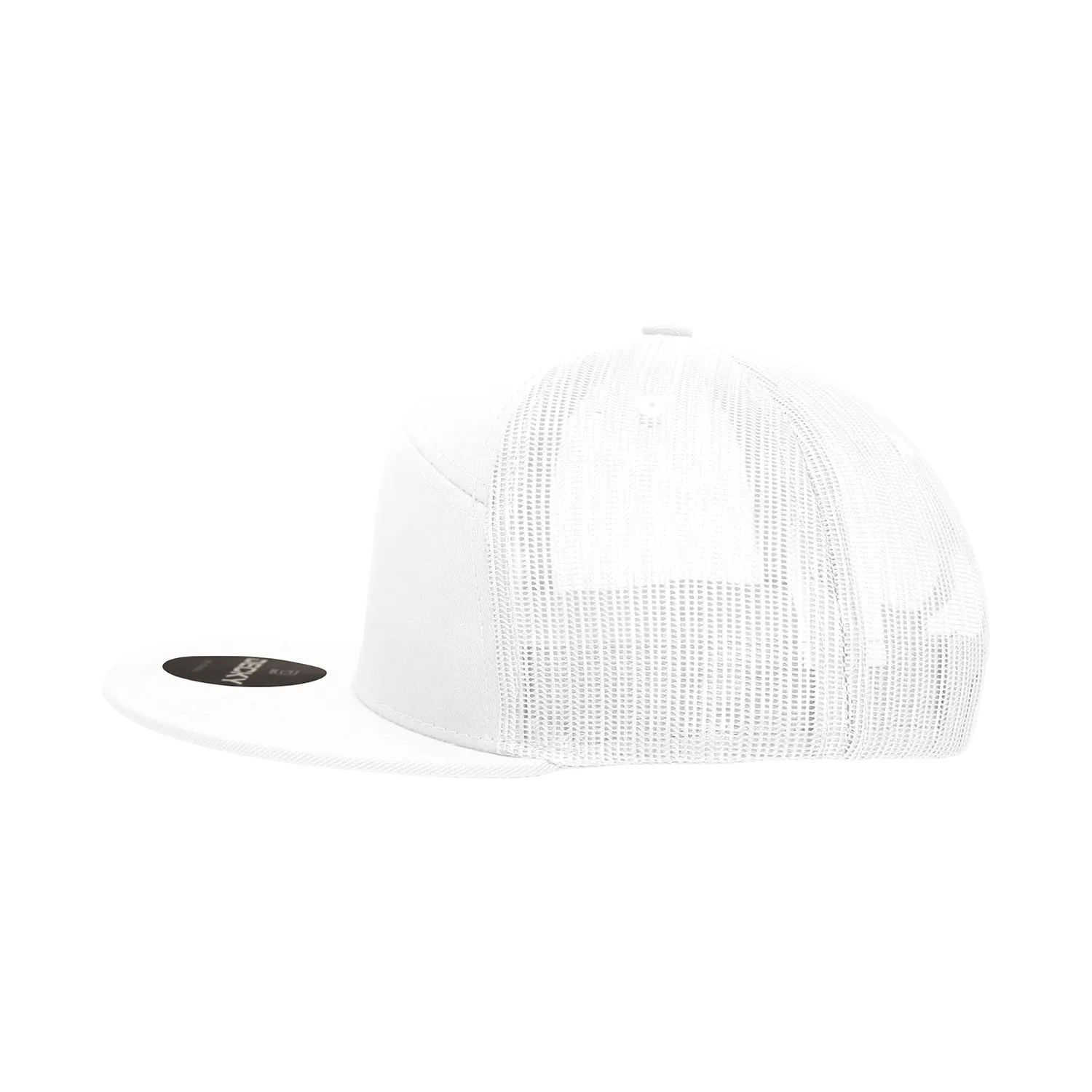 Decky 1133 7 Panel High Profile Structured Cotton Blend Trucker Hat - PALLET Pricing