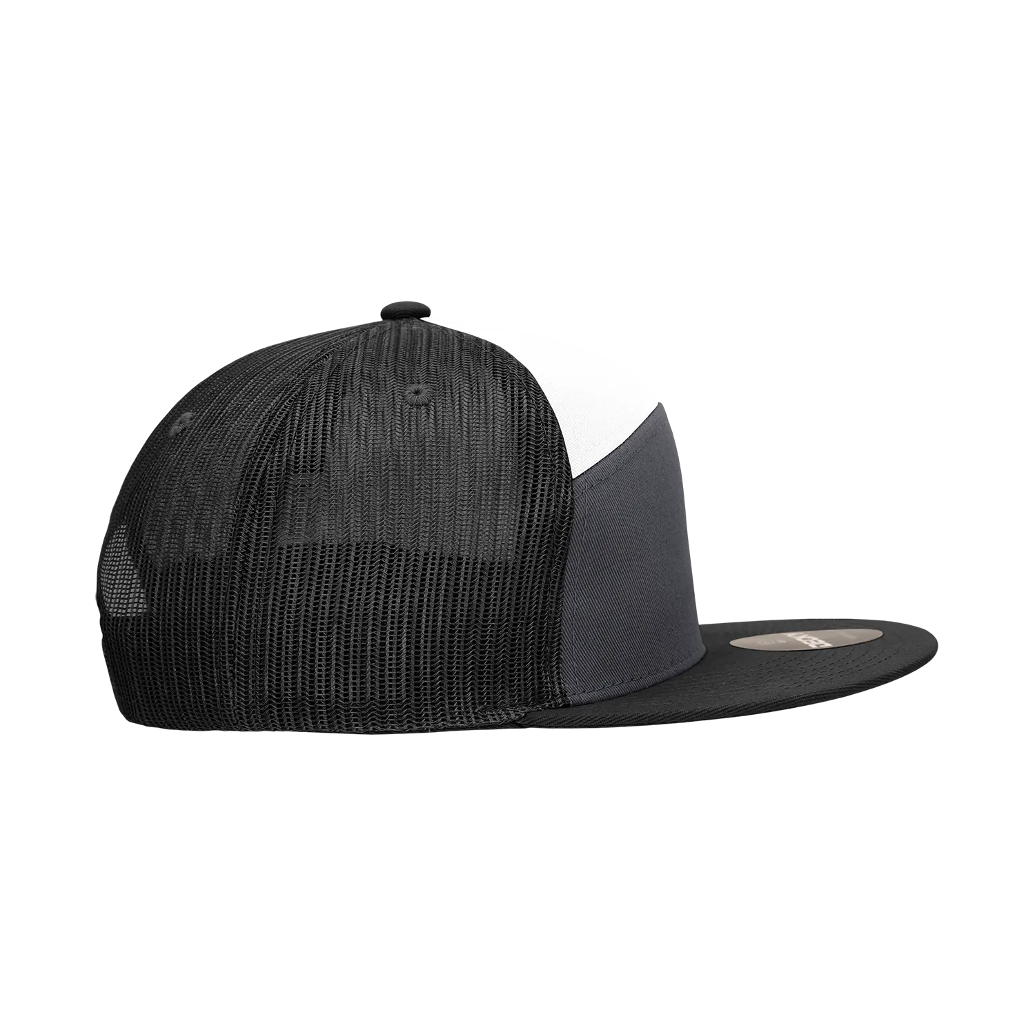 Decky 1133 7 Panel High Profile Structured Cotton Blend Trucker Hat - PALLET Pricing