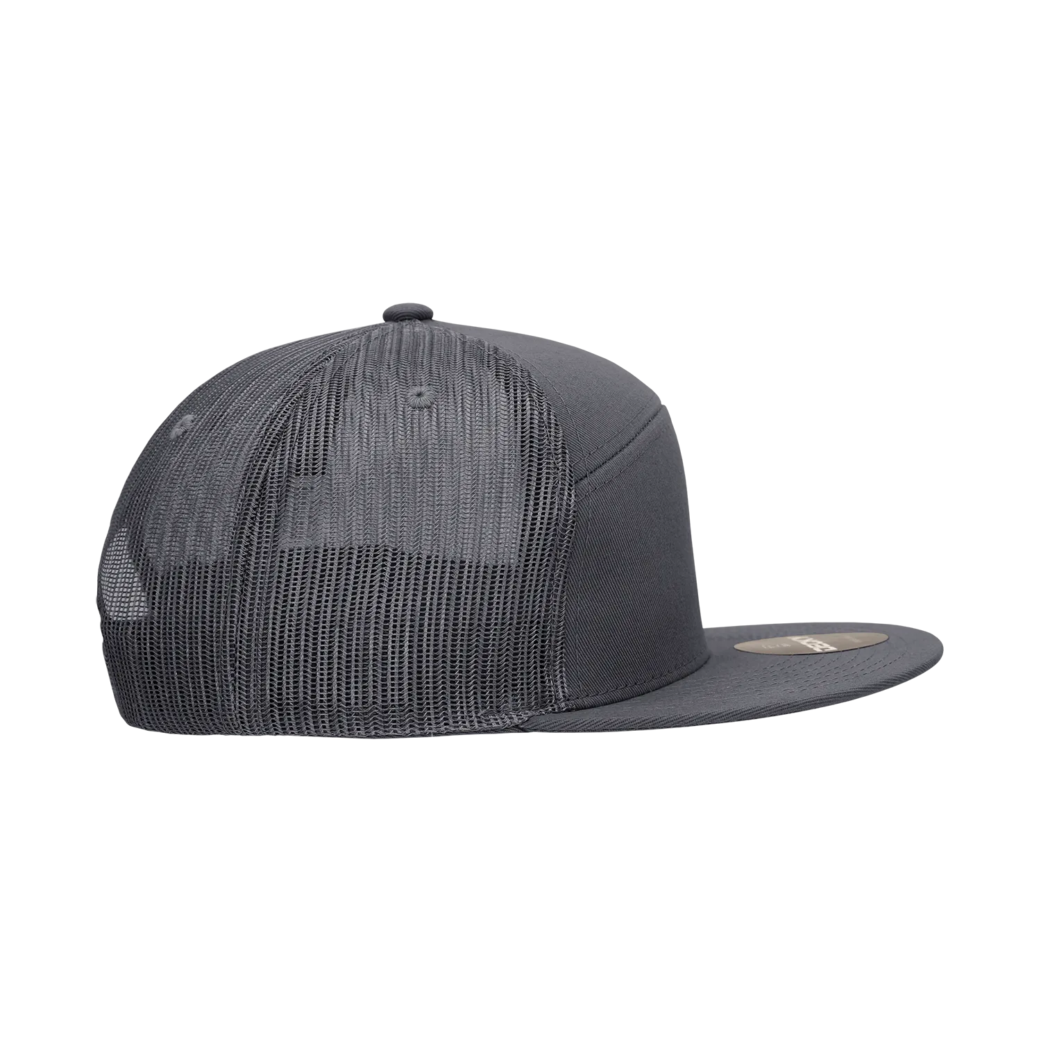 Decky 1133 7 Panel High Profile Structured Cotton Blend Trucker Hat - PALLET Pricing