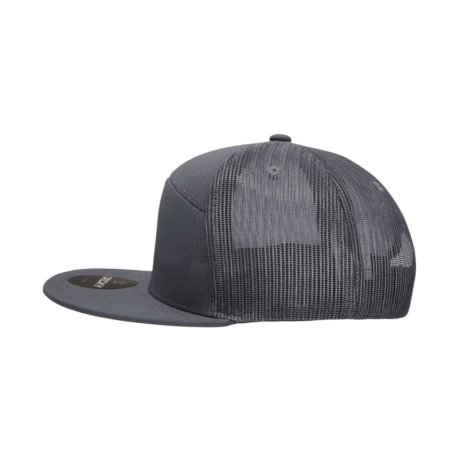 Decky 1133 7 Panel High Profile Structured Cotton Blend Trucker Hat - PALLET Pricing