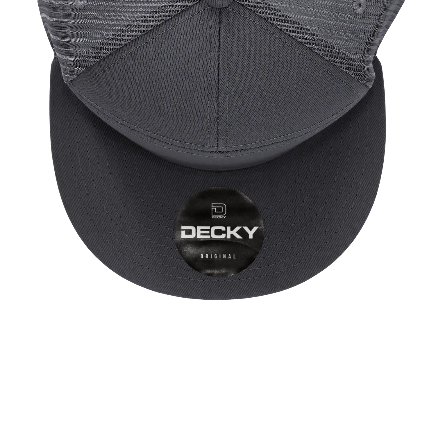 Decky 1133 7 Panel High Profile Structured Cotton Blend Trucker Hat - PALLET Pricing