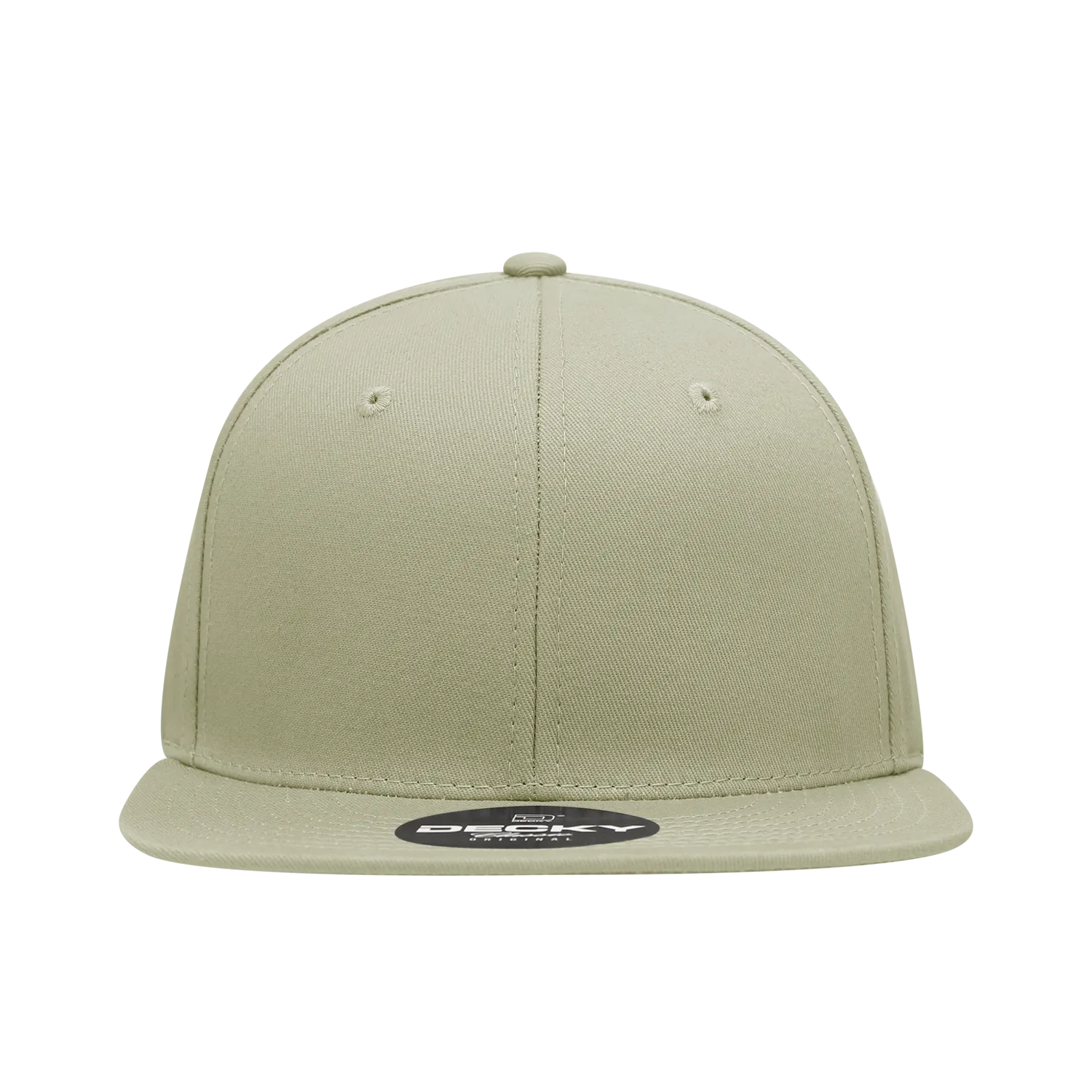 Decky 361 - Cotton Snapback Hat, Flat Bill Cap