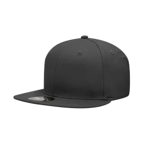 Decky 361 - Cotton Snapback Hat, Flat Bill Cap