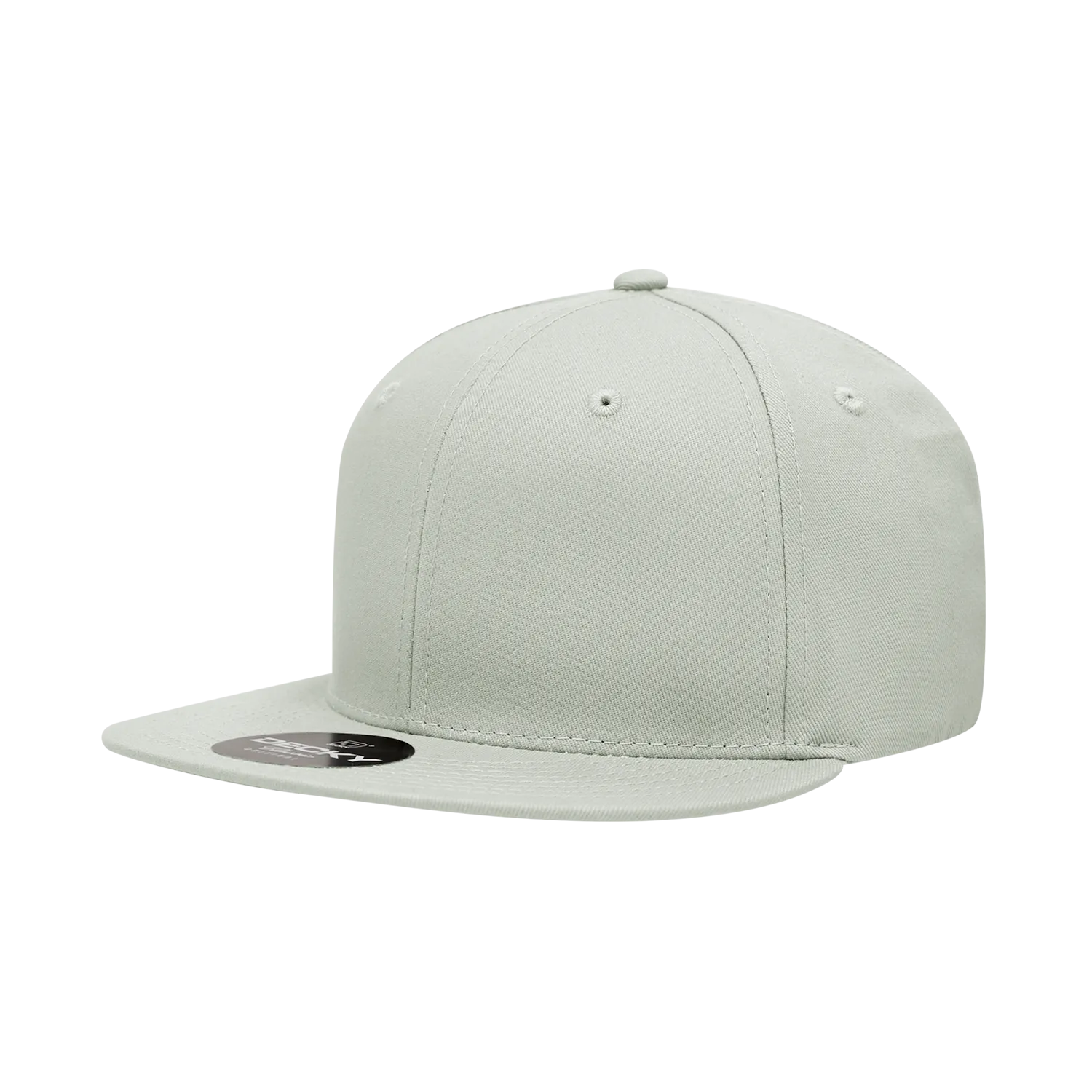 Decky 361 - Cotton Snapback Hat, Flat Bill Cap