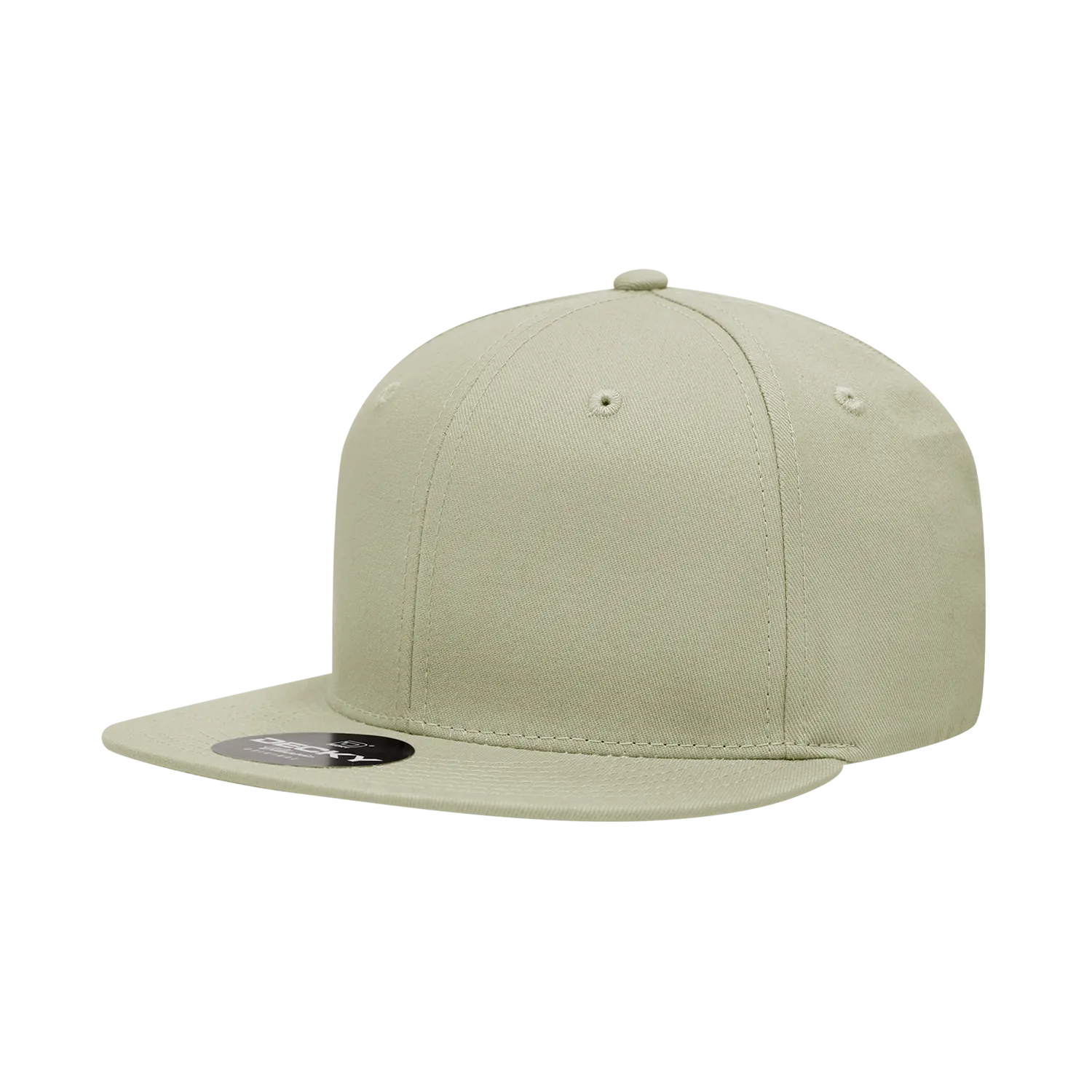Decky 361 - Cotton Snapback Hat, Flat Bill Cap