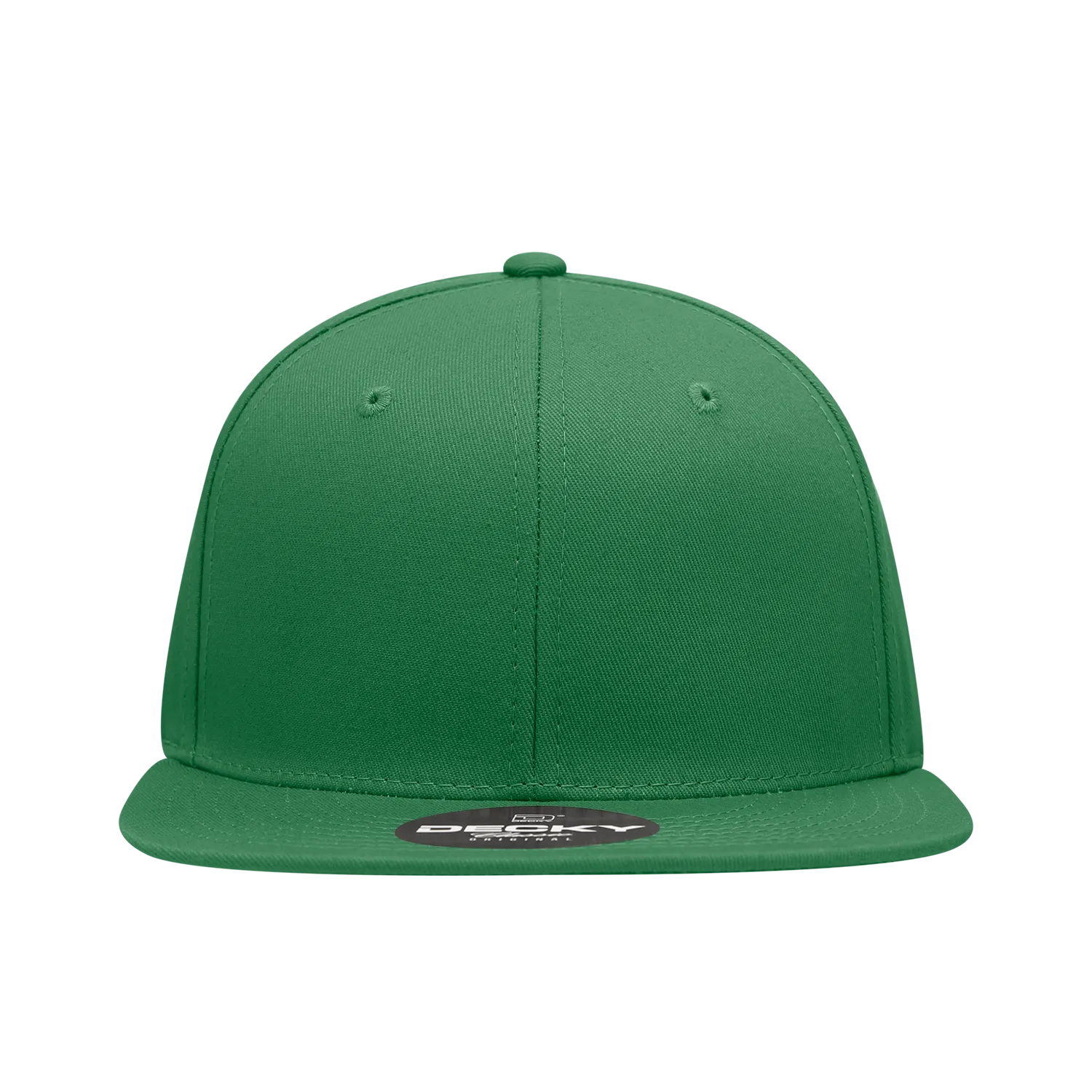 Decky 361 - Cotton Snapback Hat, Flat Bill Cap