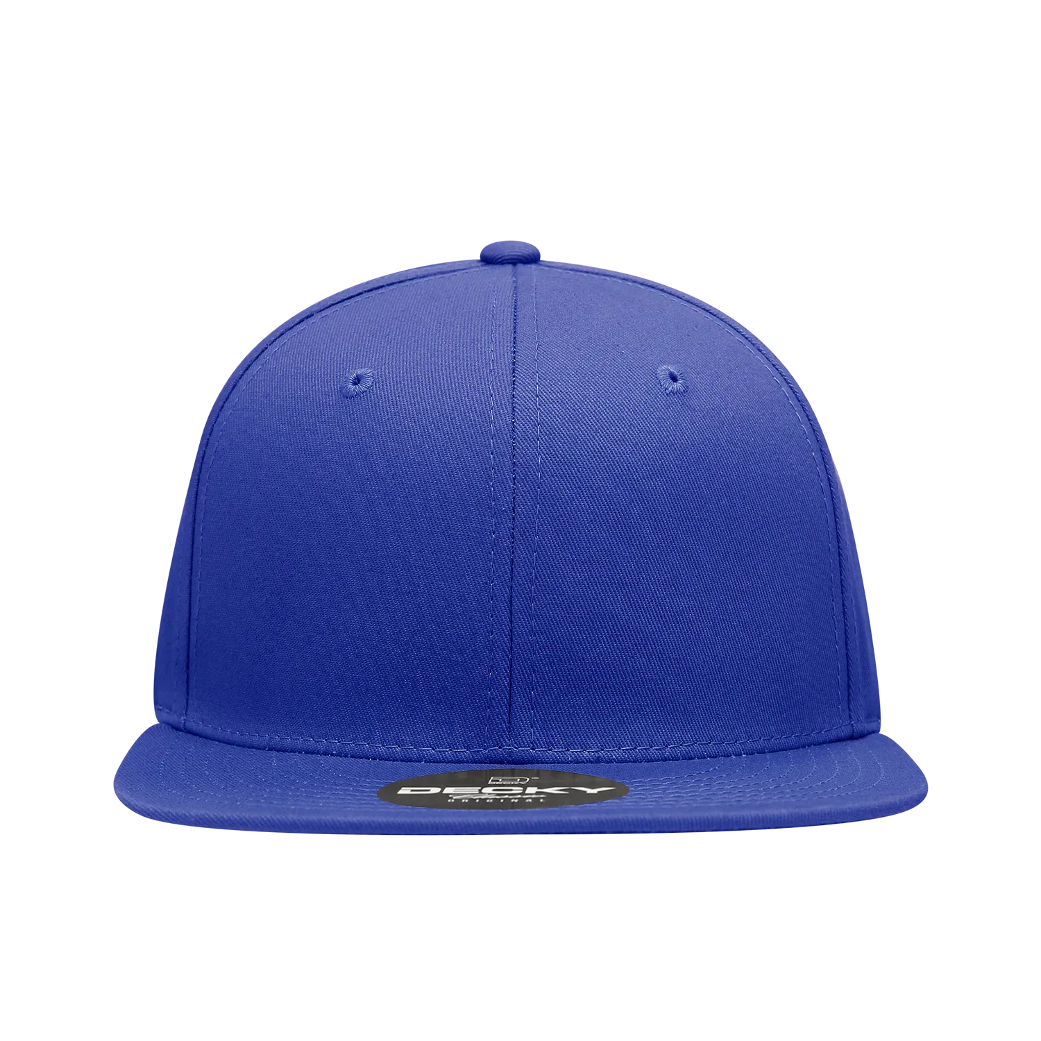 Decky 361 - Cotton Snapback Hat, Flat Bill Cap