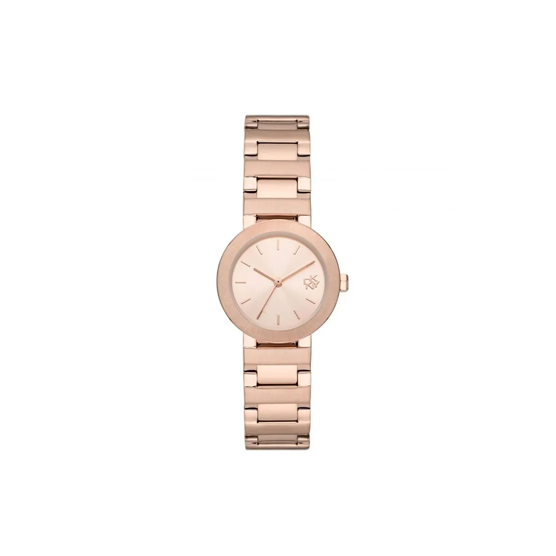 DKNY Metrolink Stainless Steel Rose Gold Watch