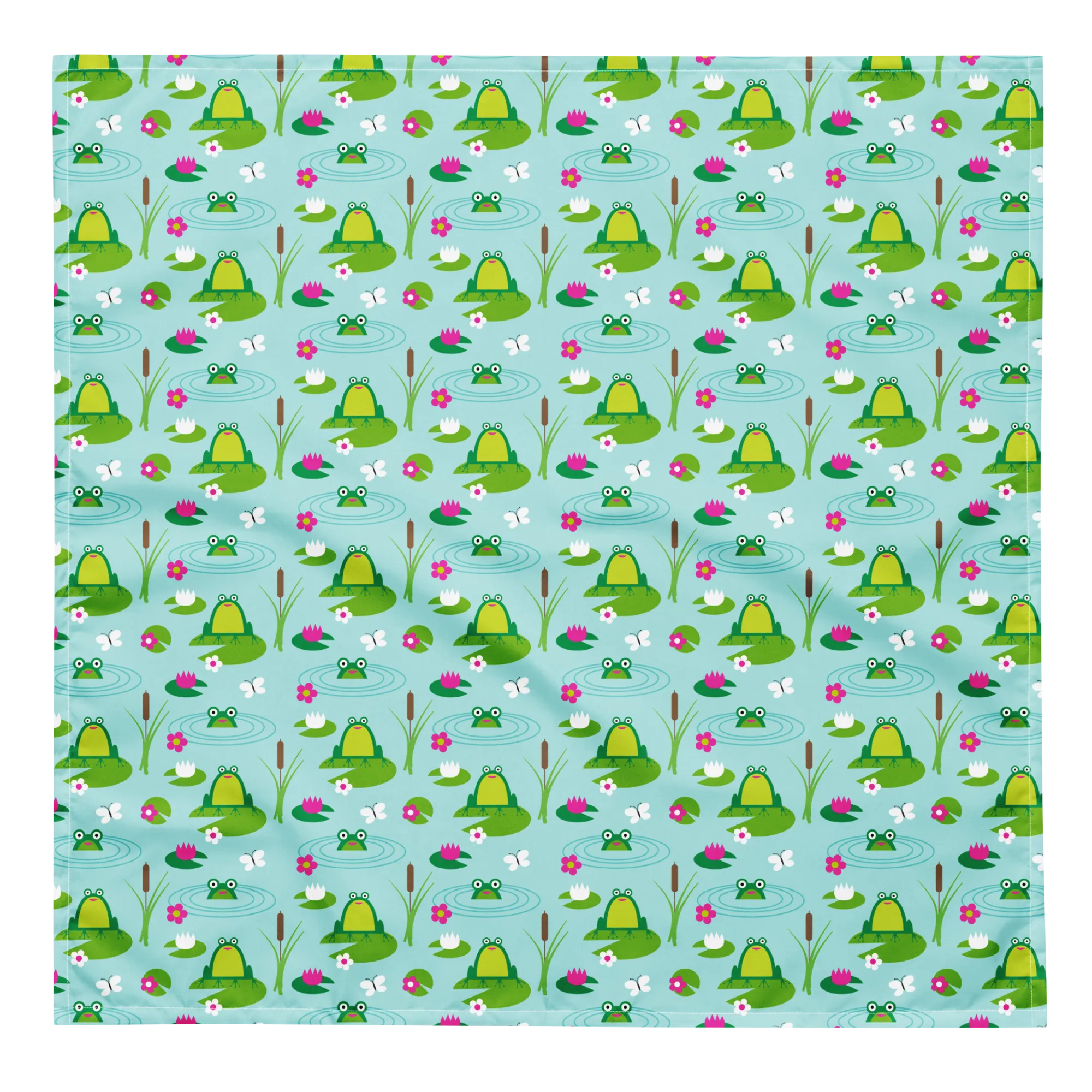 Dog Bandana - Frolicking Frogs