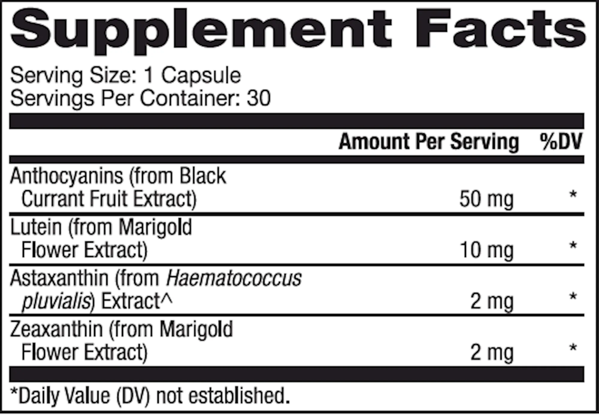 Dr. Mercola Eye Support 30 caps
