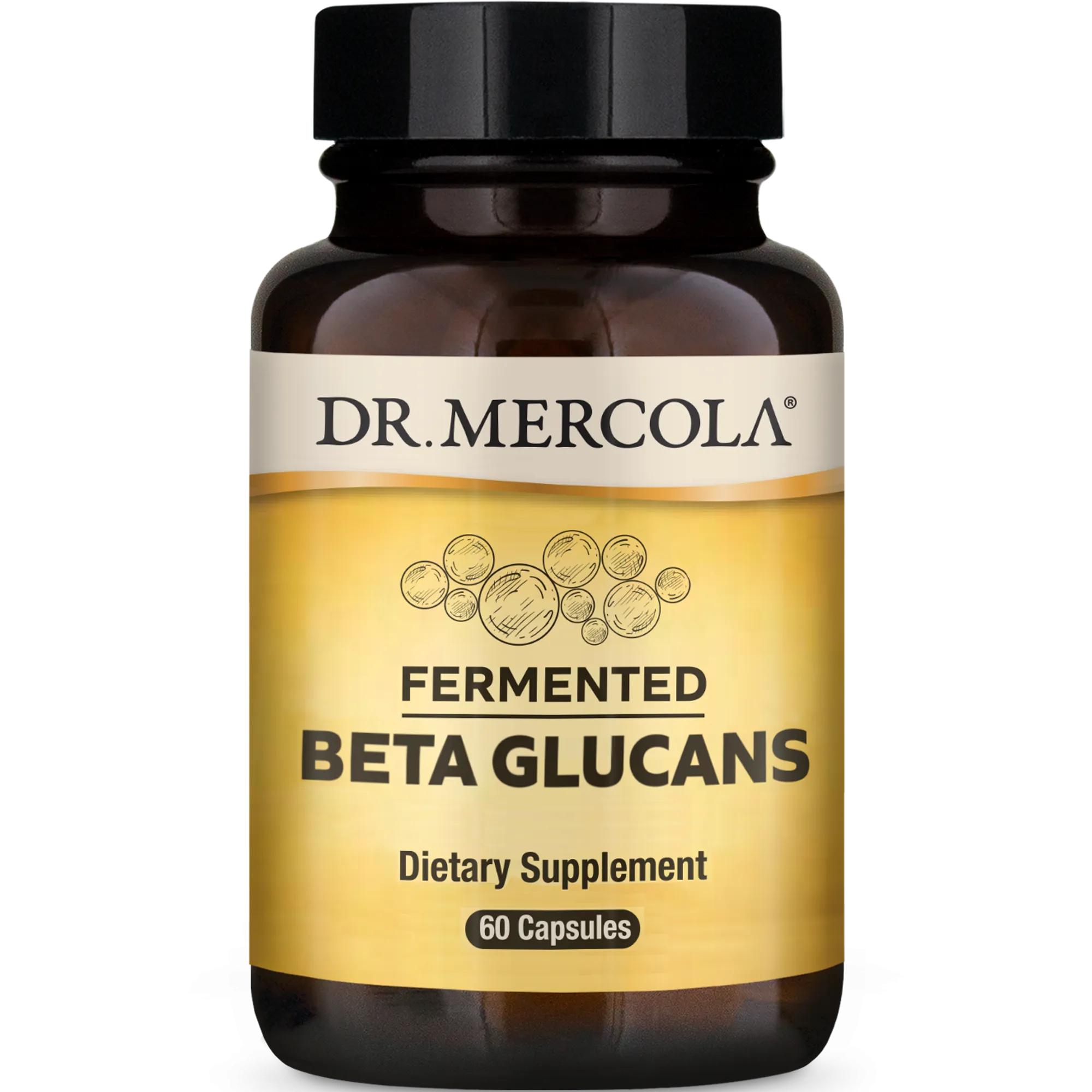 Dr. Mercola Fermented Beta Glucans 60 caps