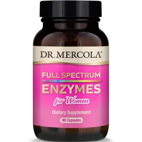 Dr. Mercola Full Spectrum Enzymes for Women 90 caps