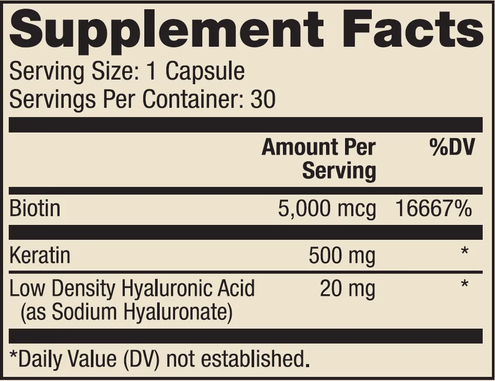 Dr. Mercola Hair, Skin and Nails 30 caps
