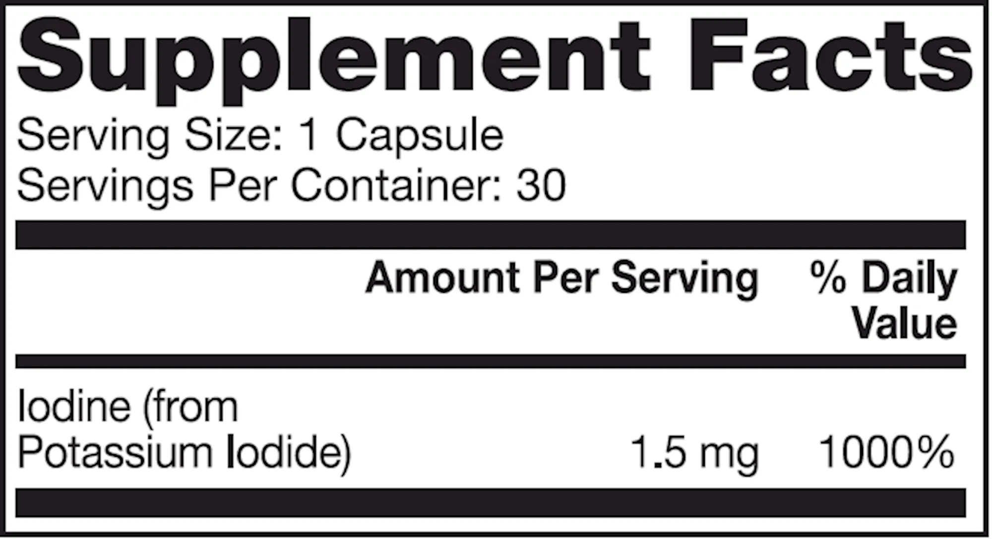 Dr. Mercola Iodine 30 caps