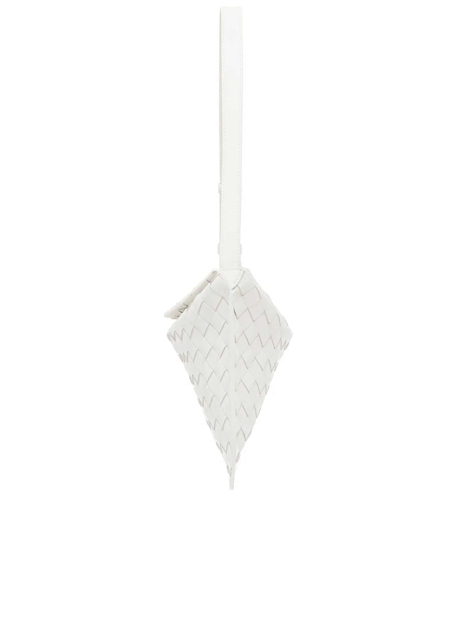 Flap Shoulder Bag (701046V1W91-9009-WHITE-GOLD)