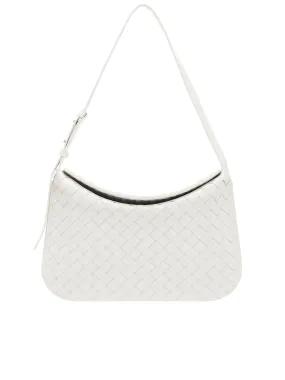 Flap Shoulder Bag (701046V1W91-9009-WHITE-GOLD)