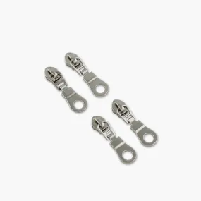 Four Donut Zipper Pulls