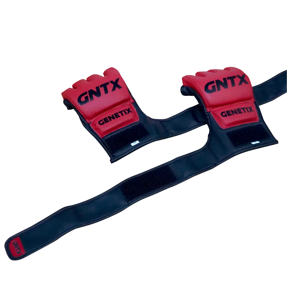 GENETIX COMBAT GNTX MMA GLOVES MG1 BlackRed