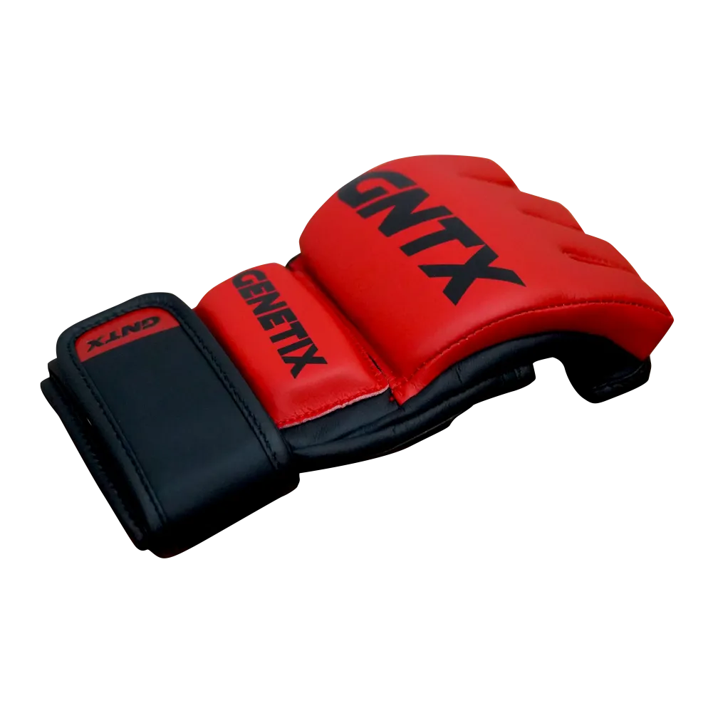 GENETIX COMBAT GNTX MMA GLOVES MG1 BlackRed