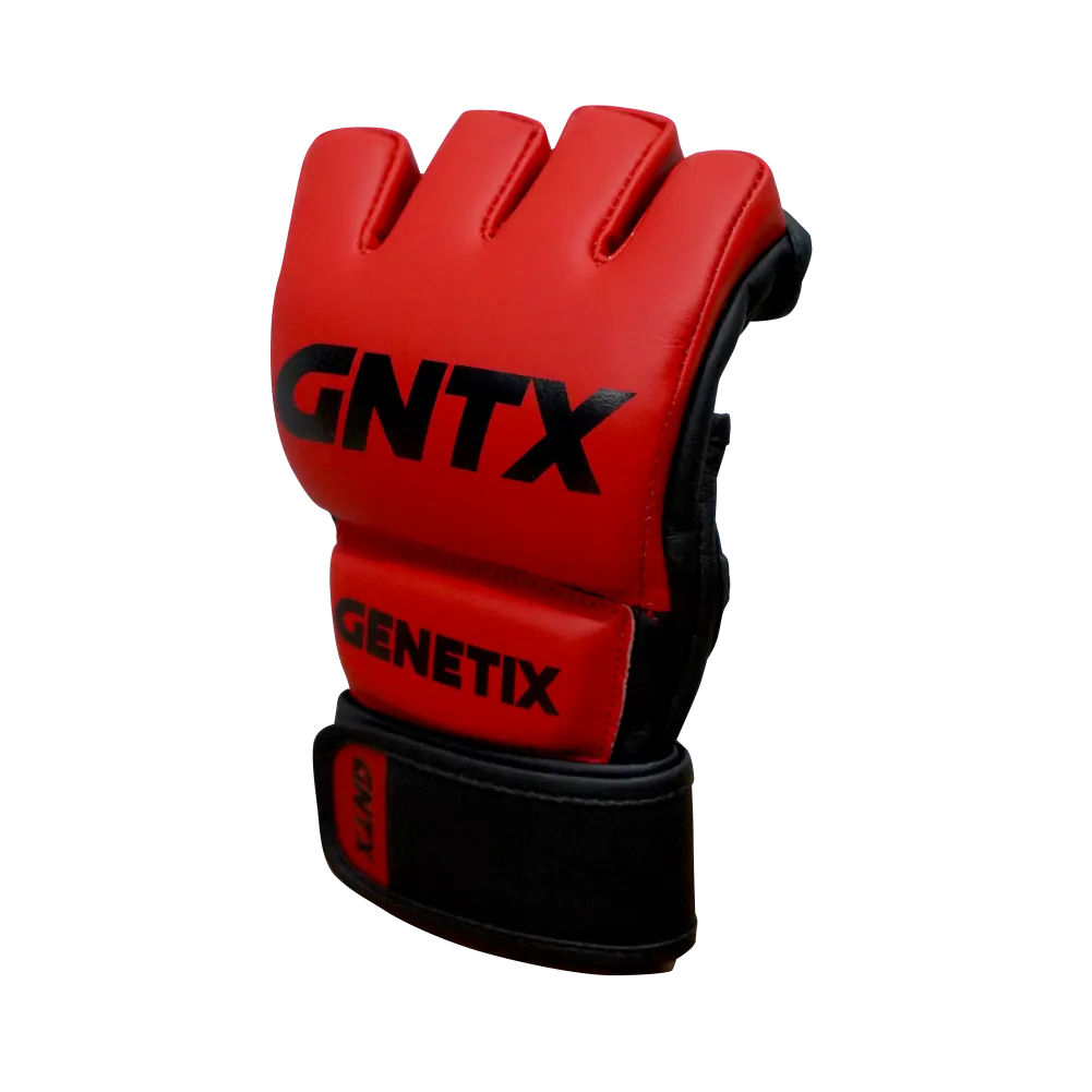 GENETIX COMBAT GNTX MMA GLOVES MG1 BlackRed