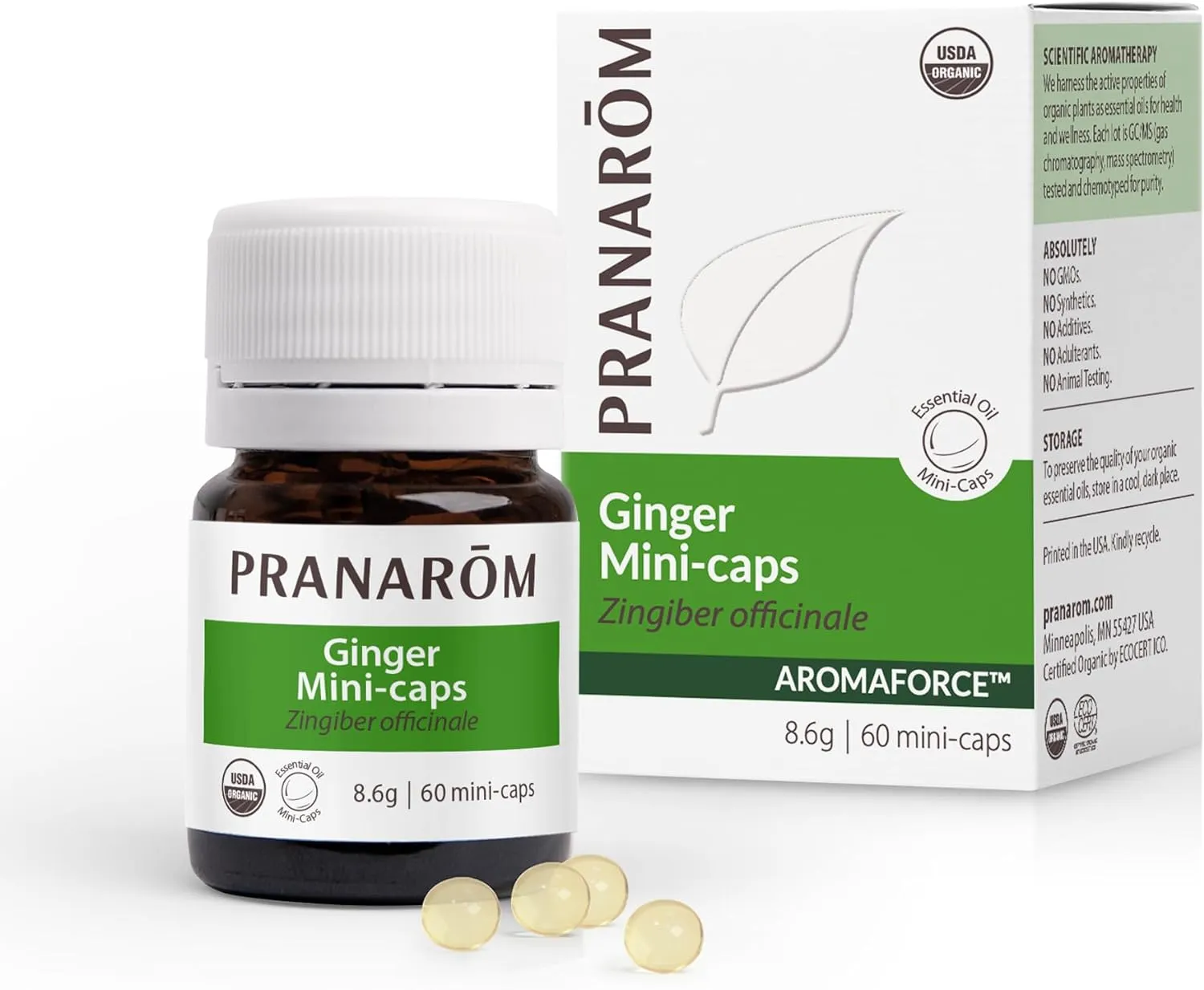 Ginger Mini-caps
