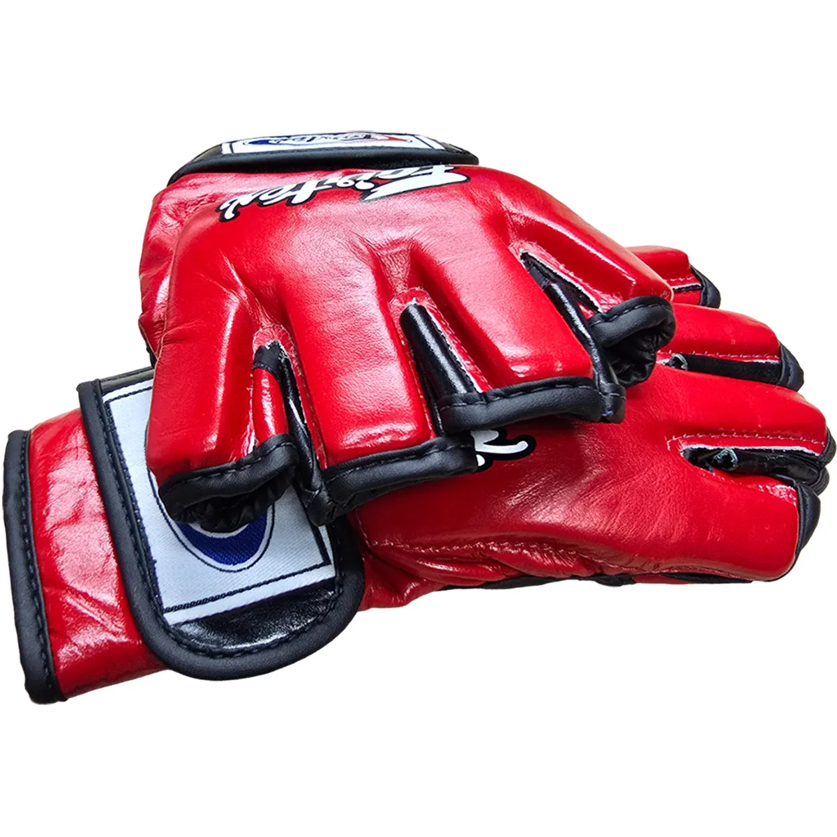 Gloves MMA Fairtex FGV12 Red Black "Ultimate Combat"
