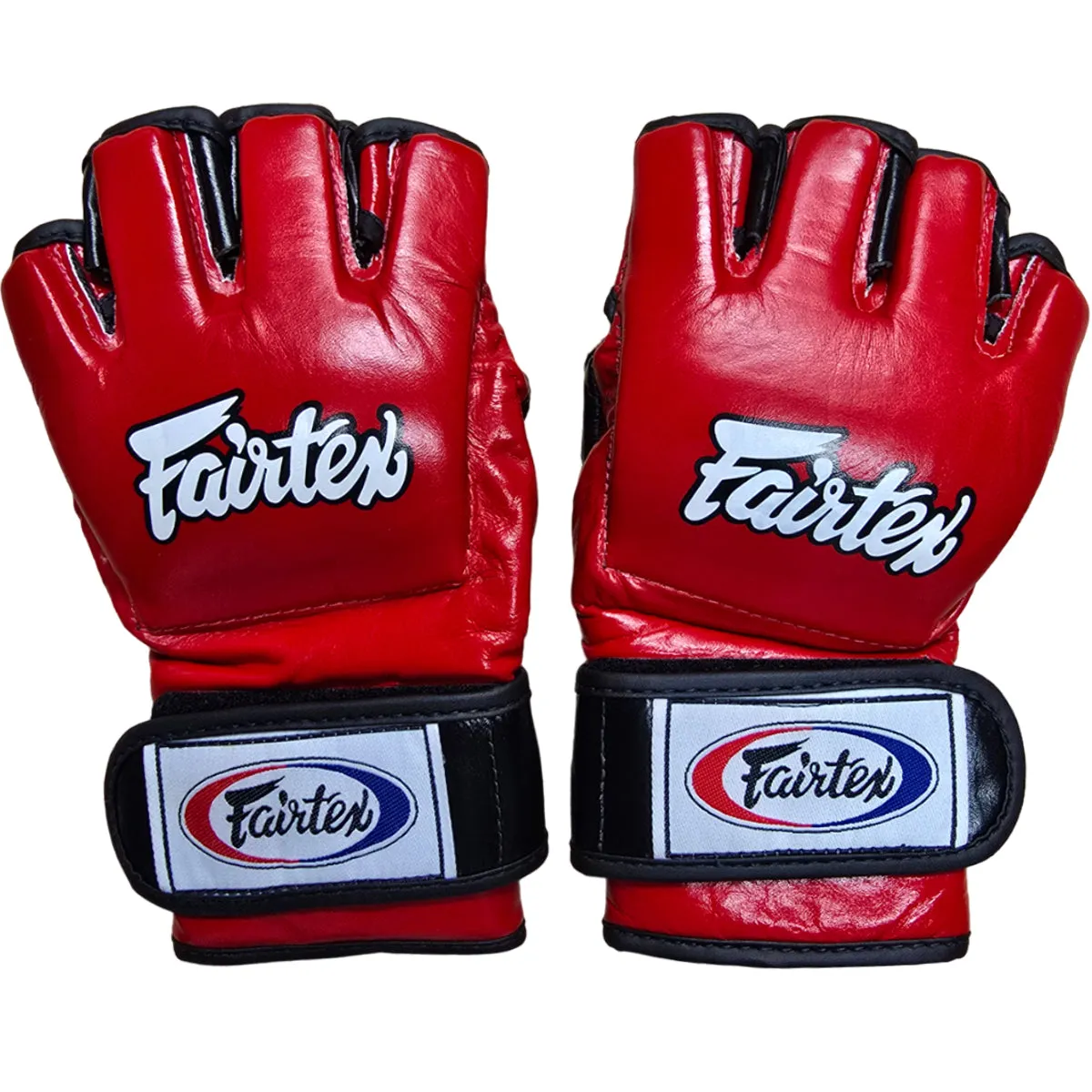 Gloves MMA Fairtex FGV12 Red Black "Ultimate Combat"