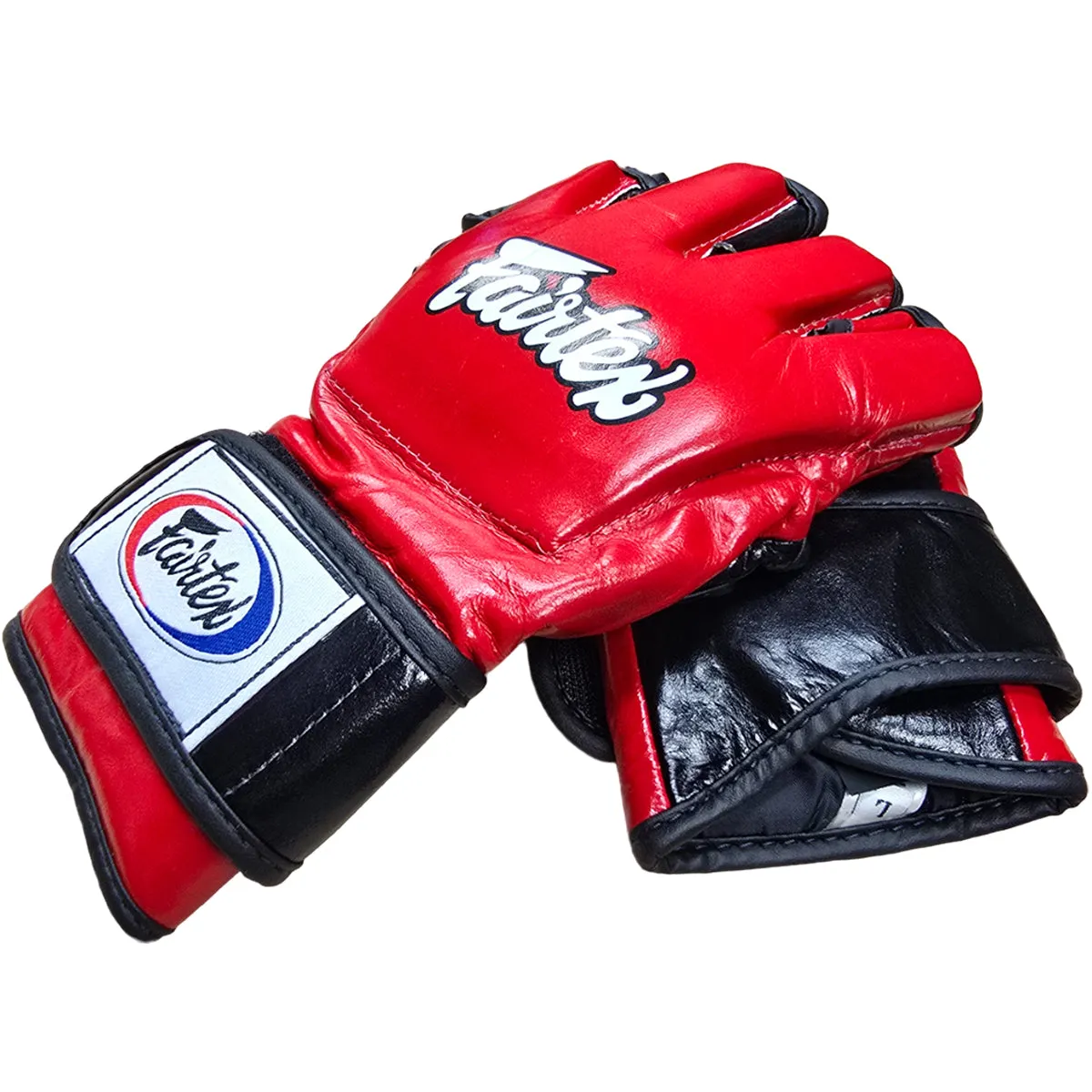 Gloves MMA Fairtex FGV12 Red Black "Ultimate Combat"