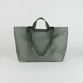 Green Womens Nylon Handbag Totes Green Womens Nylon Leather Shoulder Tote Purse for Ladies