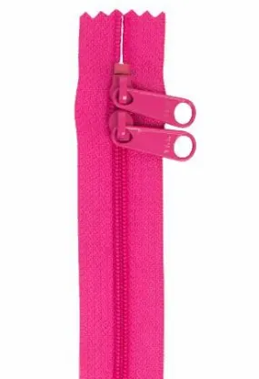 Handbag Zipper 40" Raspberry