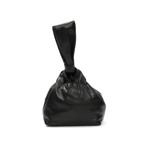 Lemiz - Mariposa Bucket Bag in Black Metallic