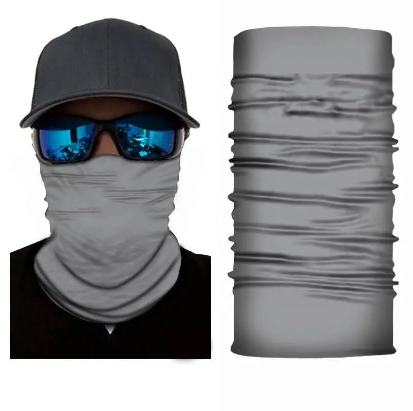 Light Grey Face Mask, Neck Gaiter