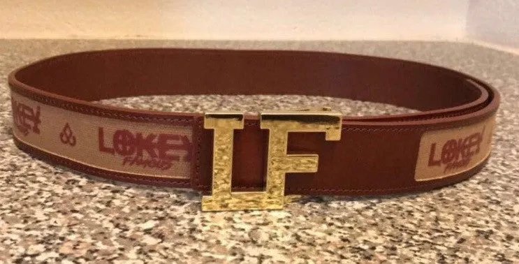 Lokey Famous Designer Belt  (brown)