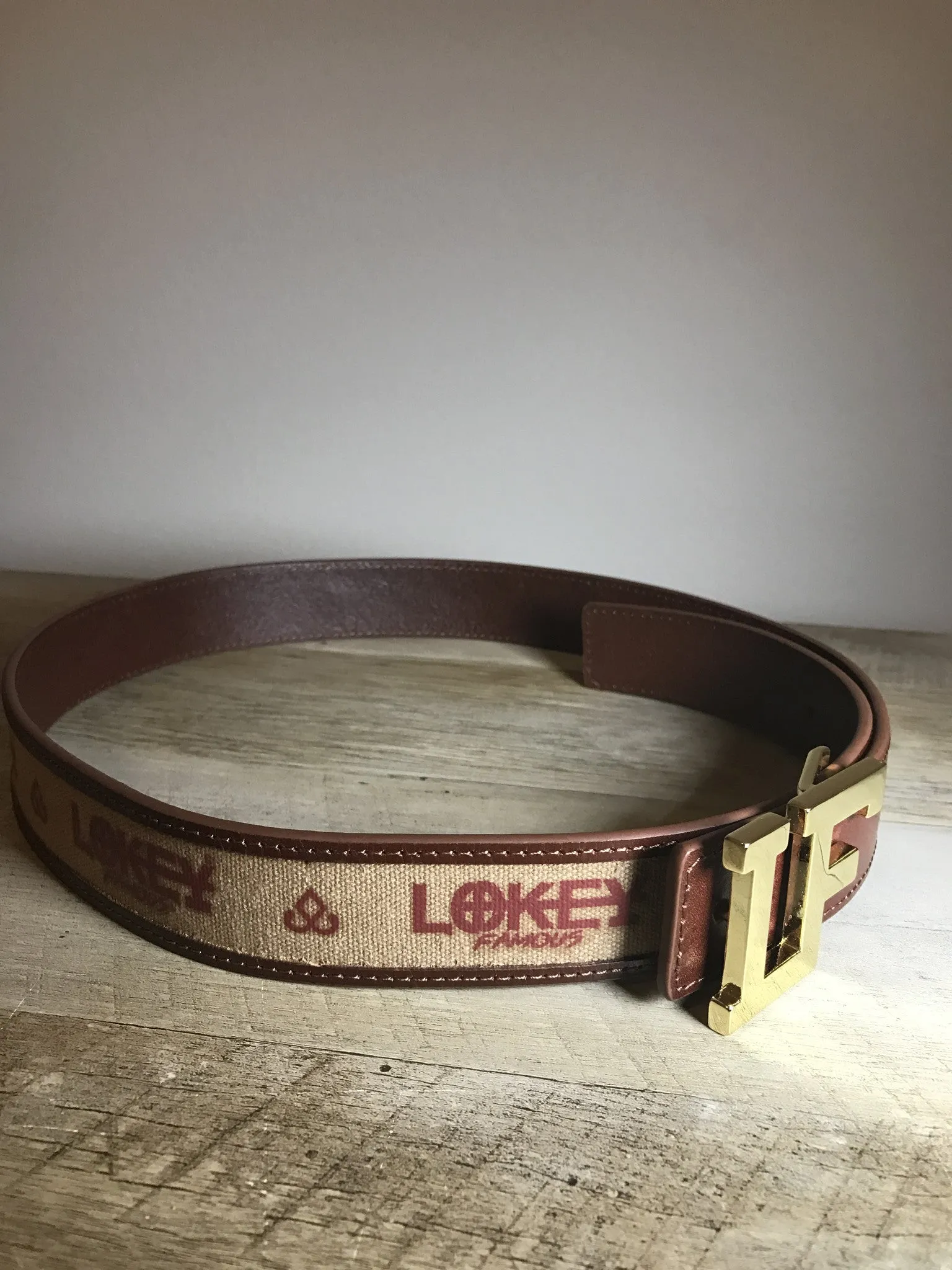 Lokey Famous Designer Belt  (brown)