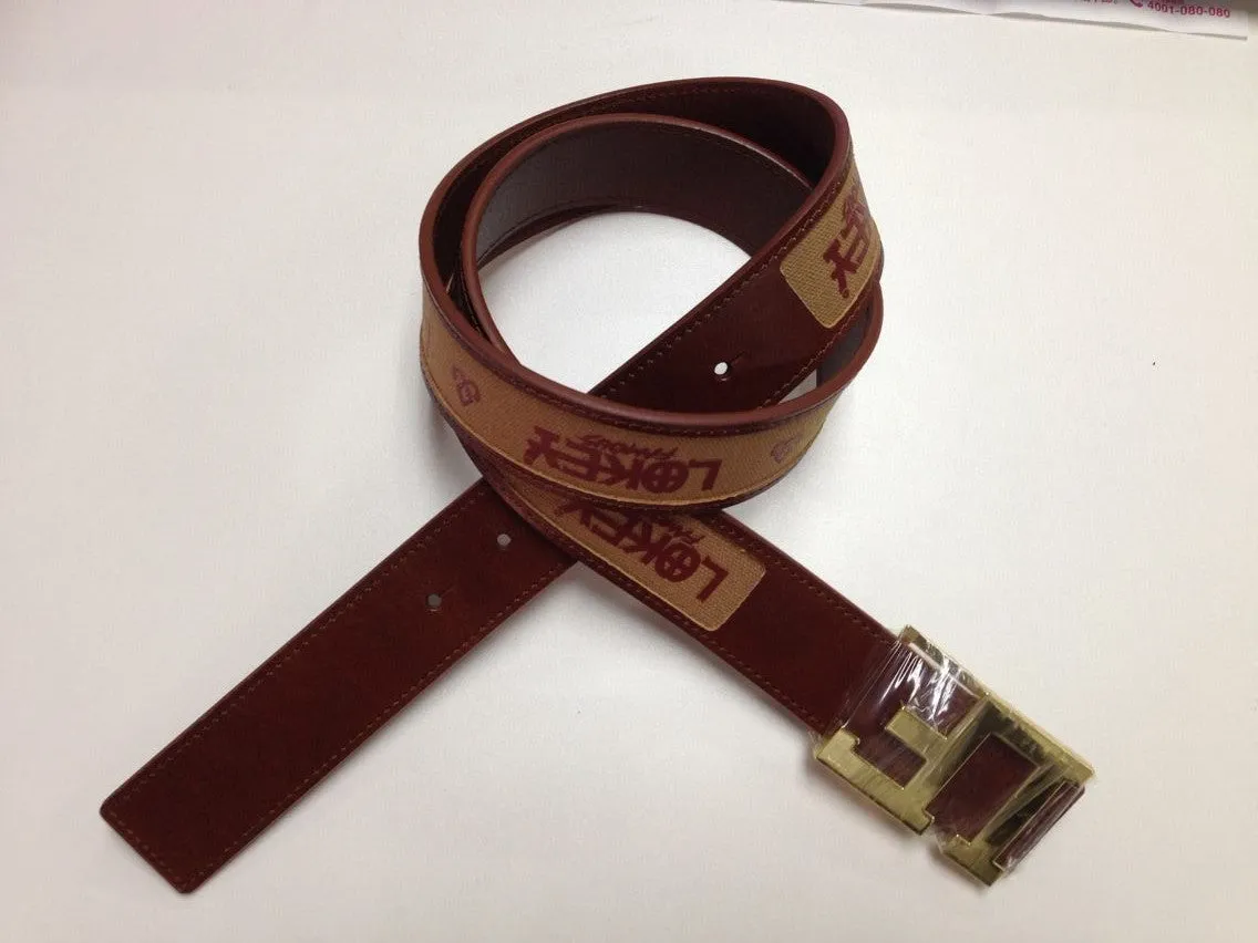 Lokey Famous Designer Belt  (brown)