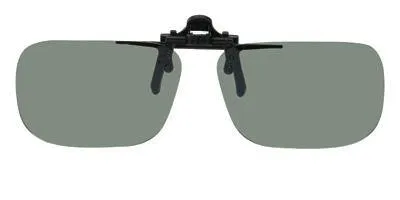 Medium Rectangle: 52mm x 35mm | D Flip Up, Clip On Sunglasses