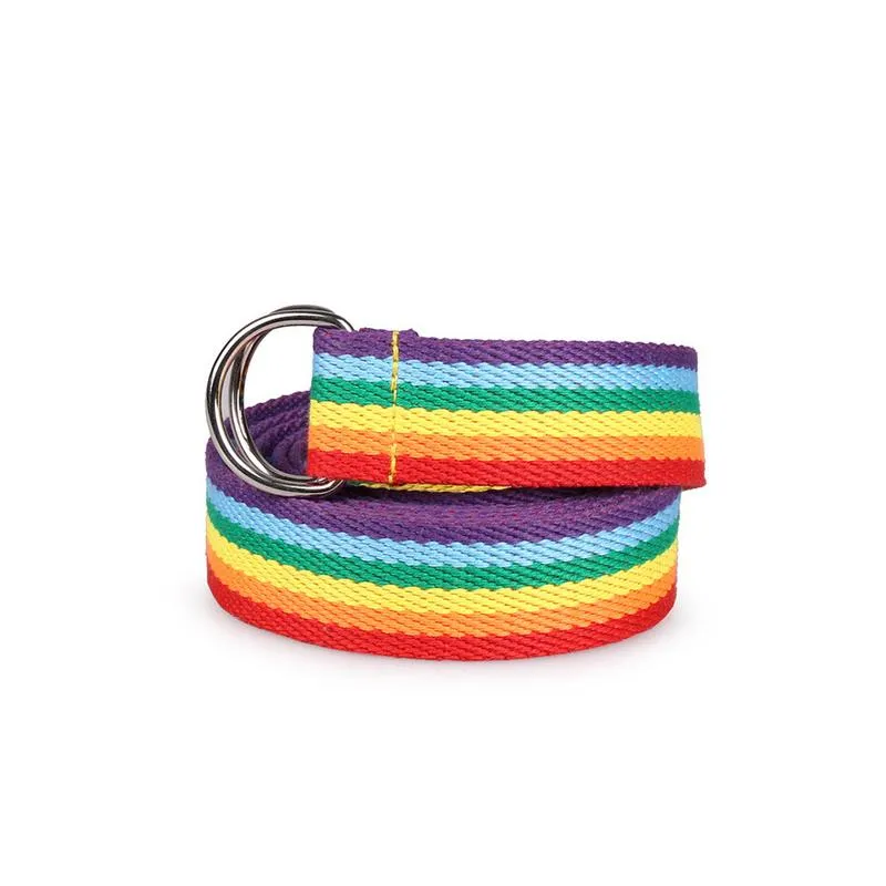 Men's Long Canvas Belt