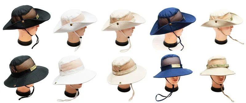 Men's Summer Mesh Bucket Hats