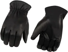 Milwaukee Leather Men's Leather Thermal Lined Gloves with Cinch Wrist - SH734