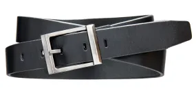 Modern Dress Belt - Black