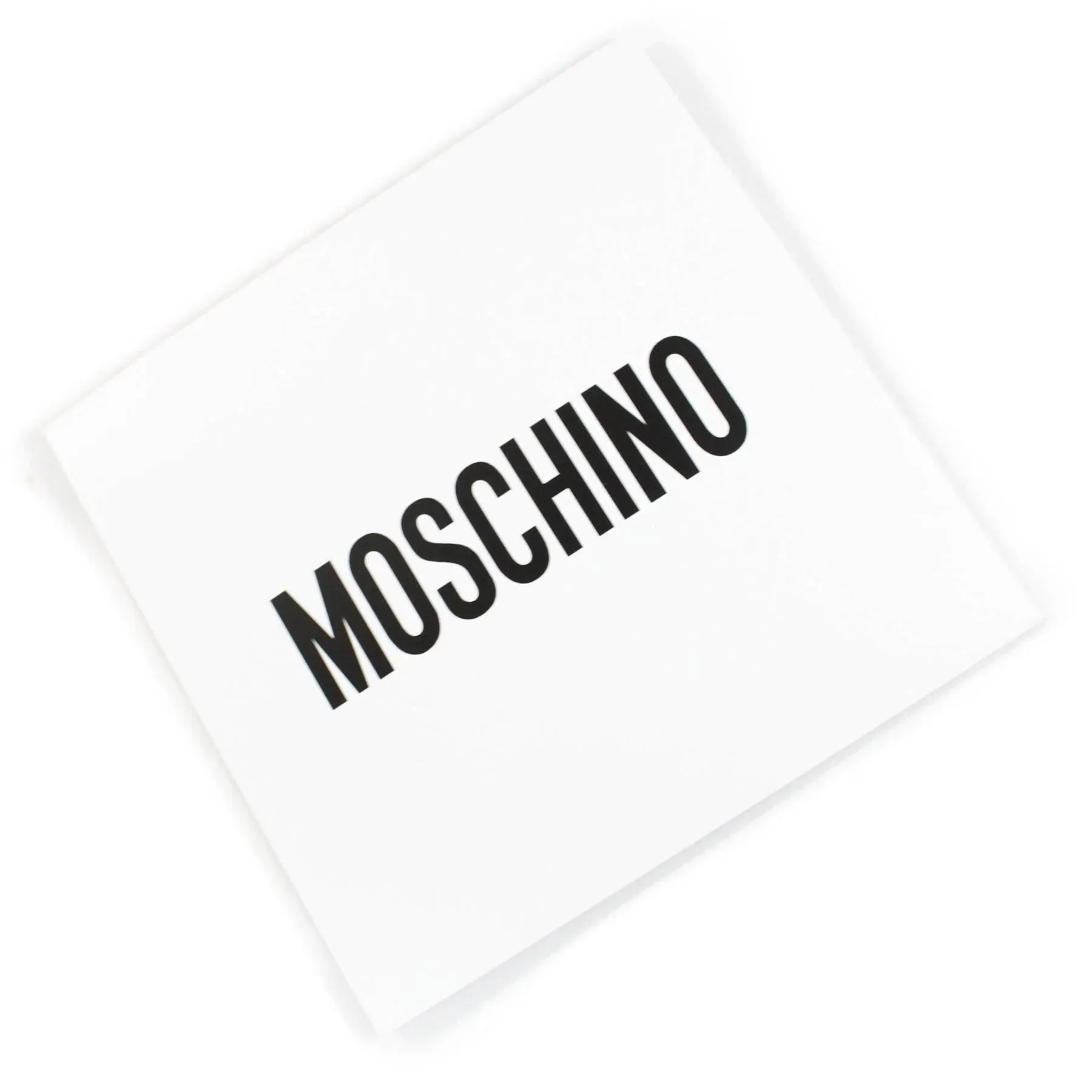 Moschino Scarf Black White Gold - Square Silk Foulard SALE