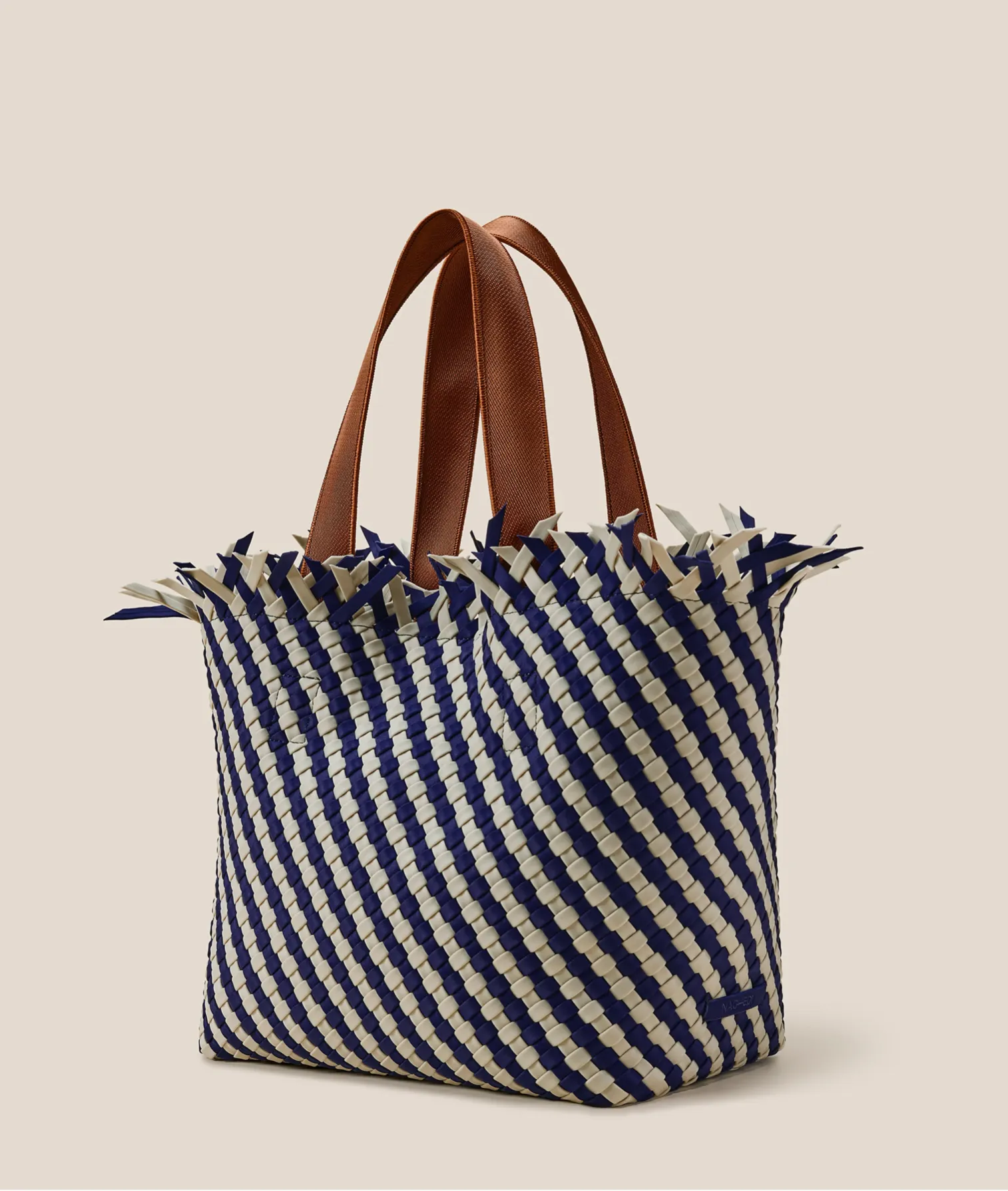 NAGHEDI - Havana Medium Tote STRIPED VENICE