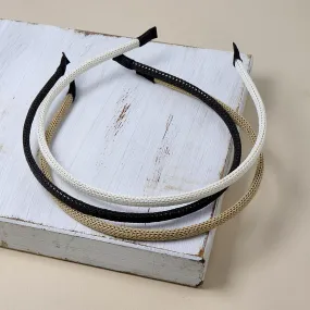 Narrow Mesh Headband