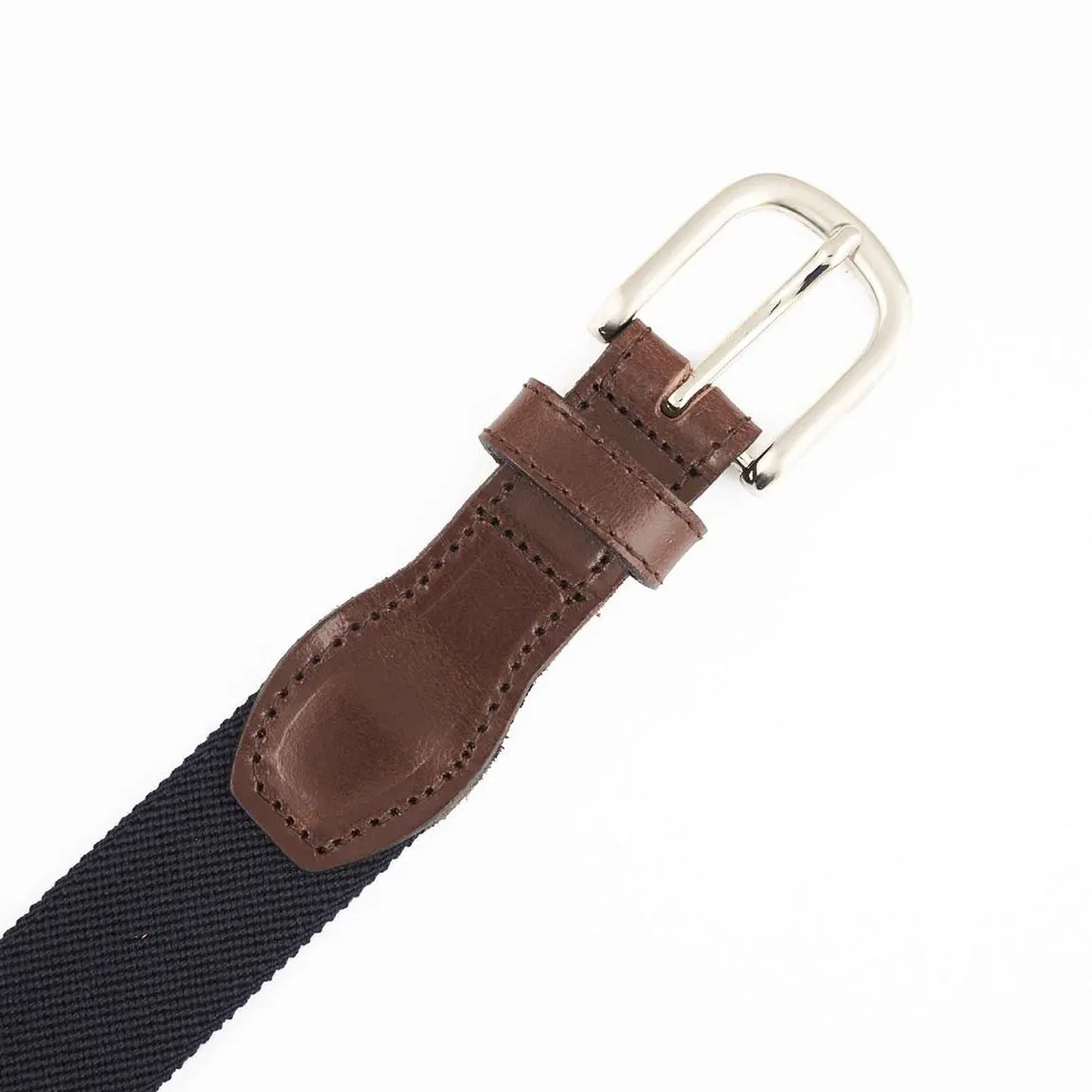 Navy Canvas Webbing Belt - LUCKY LAST