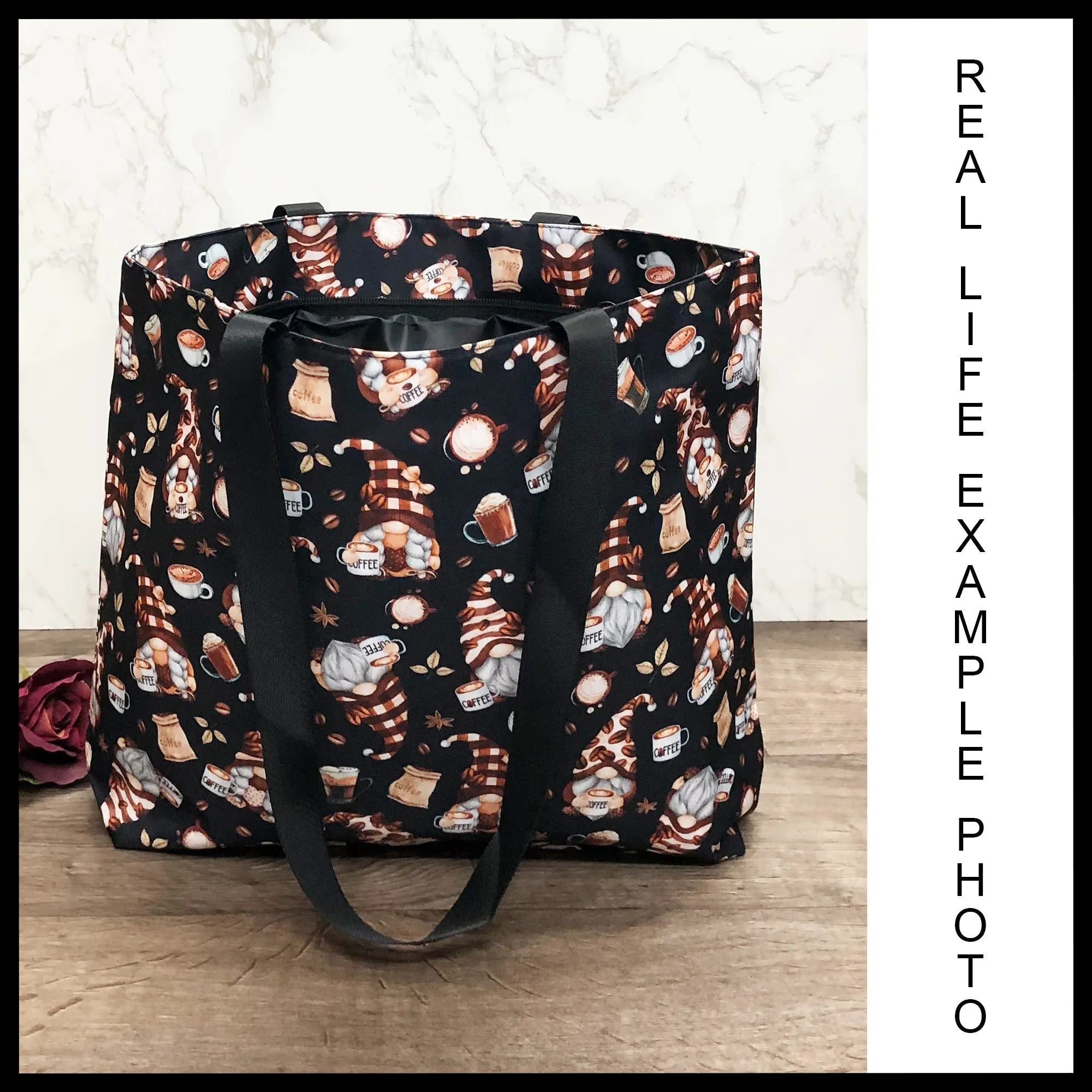Neon Splatter Tote Bag (ready to ship)