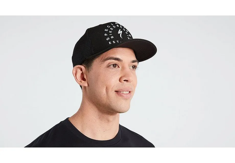NEW ERA STOKE TRUCKER HAT BLK OSFA